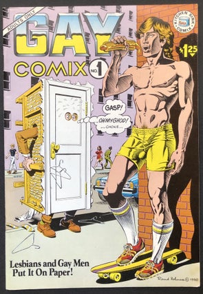 Item #H26438 Gay Comix No. 1, 1980. Rand Holmes