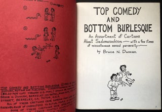 Top Comedy and Bottom Burlesque: An Assortment of Cartoons About Sadomasochism -- With a Few Items of Miscellaneous Sexual Peversity