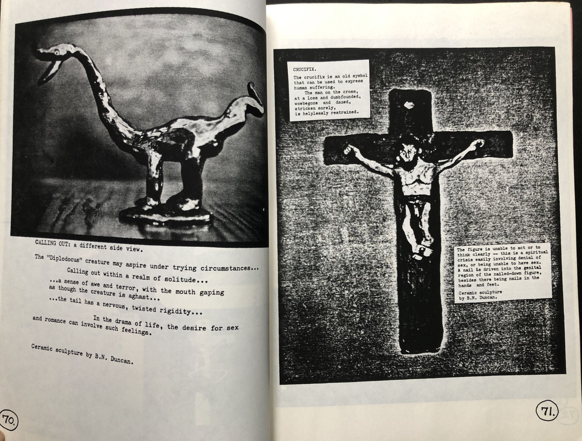 So Be It... inscribed copy : A Collection of Cartoons, Sculpture, Live  Photography, and a Bit of Writing Concerning Sex and the Sexes as Part of  Life | Bruce N. Duncan | Second Printing