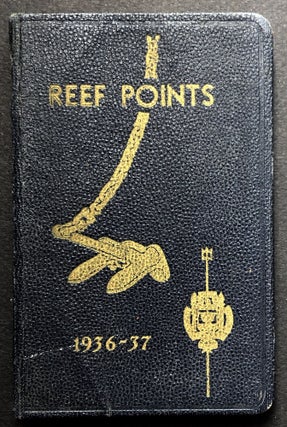 Item #H26475 Reef Points: Annual Handbook of the Regiment of Midshipmen 1936-1937. United States...