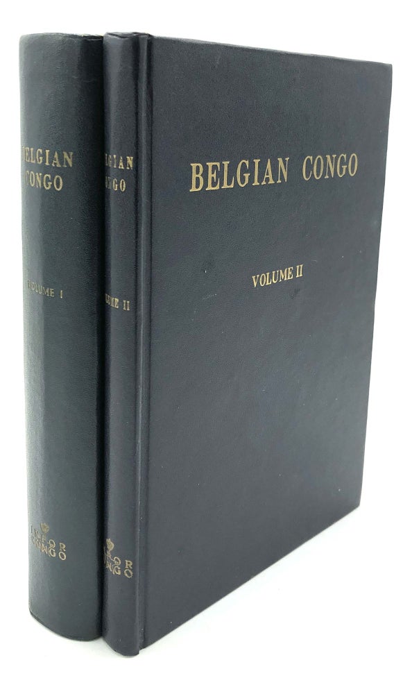 Item #H26597 Belgian Congo (2 vols, 1959). Gaston Heenen, pref.
