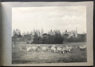 Old 1880s-1890s photo album of London and Edinburgh, 49 photos mostly measuring 8" x 6"