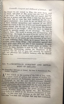 The Dublin Review, Vol. VI, New Series, January & April, 1866