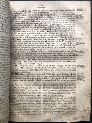 Laws of the Commonwealth of Pennsylvania, Vol. I (1810)