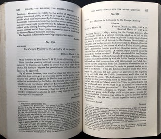 Documents on German Foreign Policy, 1918-1945. Series D (1937-1945) Volume V. Poland; The Balkans; Latin America; The Smaller Powers. June 1937-March 1939
