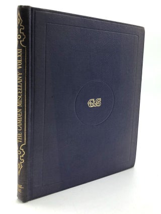 Item #H26789 Camden Miscellany, Vol. XXI: The Chronicle Attributed to John of Wallingford; A...