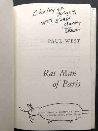 Rat Man of Paris -- inscribed to Charles Mann