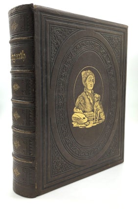 Item #H27072 The Complete Works of William Hogarth - in full publisher's deluxe leather binding....