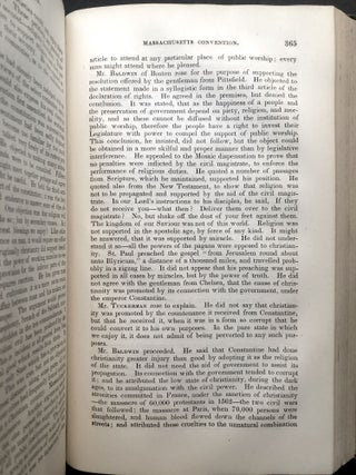Journal of Debates and Proceedings in the Convention of Delegates, Chosen to Revise the Constitution of Massachusetts, Begun and Holden at Boston, November 15, 1820, and Continued By Adjournment to January 9, 1821. Reported for the Boston Daily Advertiser.
