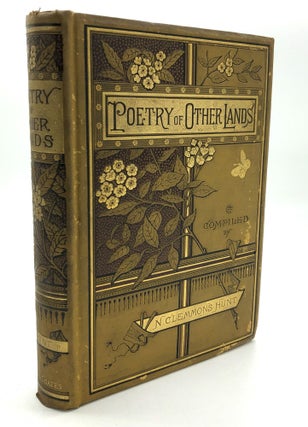 Item #H27084 The Poetry of Other Lands. N. Clemmons Hunt, ed
