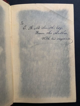 The Wavelet: A Ripple in the Poetical Stream, being selections from the writings of A. F. M. -- inscribed by author