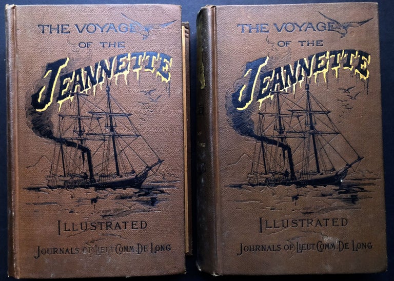 Item #H27169 The Voyage Of The Jeannette, 2 vols. The Ship And Ice Journals Of George W. De Long, Lieutenant-Commander U.S.N., And Commander Of The Polar Expedition Of 1879-1881. Edited By His Wife, Emma De Long. George De Long, Emma.
