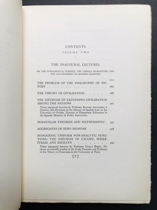 The Book of the Opening of the Rice Institute, Vol. II only
