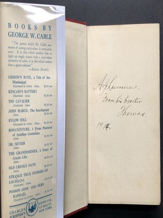 Gideon's Band, A Tale of the Mississippi, in dust jacket