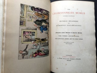 Cruikshankian Momus; Pictorial Broadsides and Humorus Song-Headings