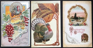 28 Thanksgiving postcards 1910-1914 including some real beauties