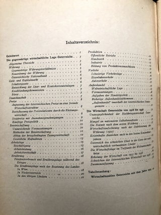 Monatsberichte des Osterreichischen Institutes fur Wirtschaftsforschung, XVIII Jahrgang, Nr. 1/2, Dezember 1945