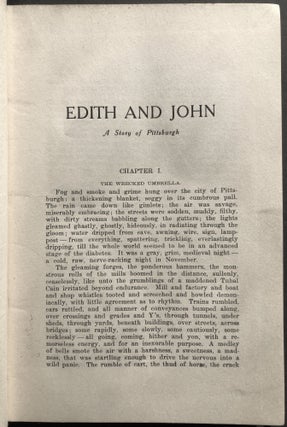 Edith and John, a Story of Pittsburgh