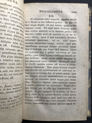 Prolegomena ad Homerum sive de Operum Homericorum Prisca et Genuina Forma Variisque Mutationibus et Probabili Ratione Emendandi. Volumen I (all published)