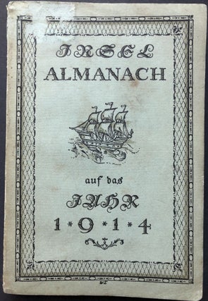 Item #H27608 Insel Almanach auf das Jahr 1914. Holderlin Rilke, Stefan Zweig