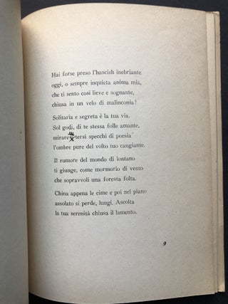 Riflessi, Poems (1949)