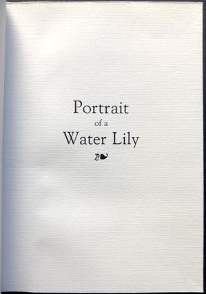 Water Lily: Book and original work of floriographic art (1996)