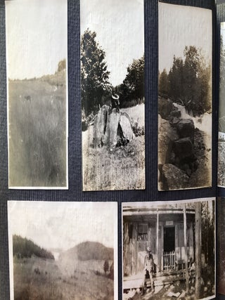 1920s photo album Noganosh Lake, Still River, Long Lake: hunting, fishing, canoeing upper Ontario Canada