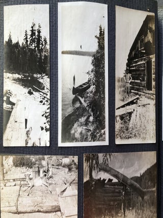 1920s photo album Noganosh Lake, Still River, Long Lake: hunting, fishing, canoeing upper Ontario Canada