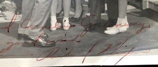 Signed inscribed photo ca. 1960 -- inscribed to Cornelius Greenway
