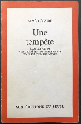 Item #H27685 Une Tempete. D'aprés "La Tempete" de Shakespeare, adaptation pour un théatre...