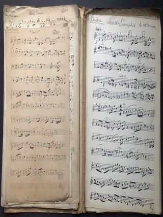 Large archive of original scores and orchestral arrangements by Pittsburgh composer, band leader and musician W. L. Mayer ca. 1889-1927
