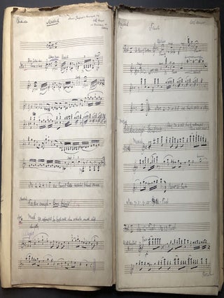 Large archive of original scores and orchestral arrangements by Pittsburgh composer, band leader and musician W. L. Mayer ca. 1889-1927