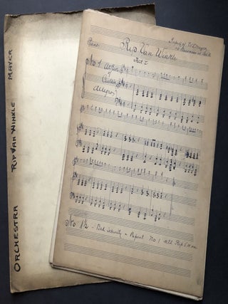 Large archive of original scores and orchestral arrangements by Pittsburgh composer, band leader and musician W. L. Mayer ca. 1889-1927