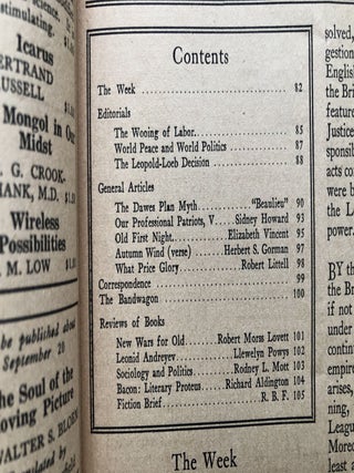 The New Republic, September 24, 1924