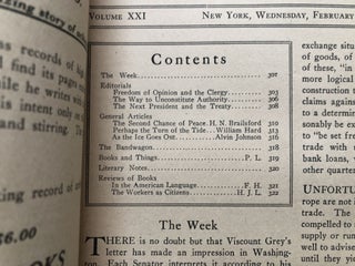 The New Republic, February 11, 1920