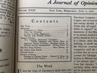 The New Republic, June 2, 1920