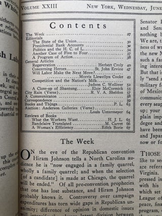 The New Republic, June 9, 1920