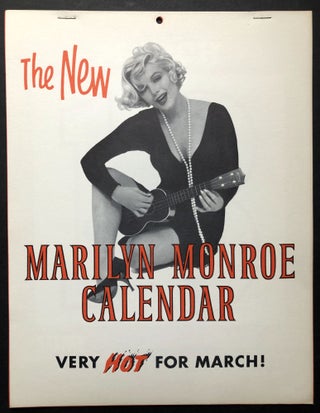 Item #H27901 1959 Some Like It Hot promotional booklet: The New Marilyn Monroe Calendar, Very HOT...