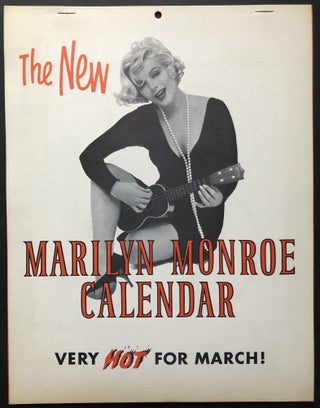 Item #H27902 1959 Some Like It Hot promotional booklet: The New Marilyn Monroe Calendar, Very HOT...