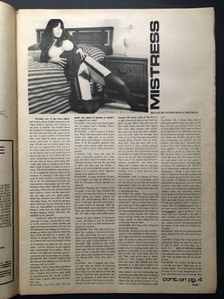 Pleasure, Vol. 1. no. 9, June 18-25, 1969 (raunchy underground newspaper)