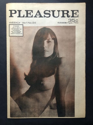Item #H28108 Pleasure, Vol. 1. no. 24, 1969 (raunchy underground newspaper). Larry Talbot, ed