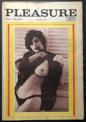 Item #H28109 Pleasure, Vol. 1. no. 25, 1969 (raunchy underground newspaper). Larry Talbot, ed