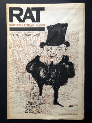 Item #H28124 RAT Subterranean News, Vol. I no.1, March 4, 1968 (underground situationist lefty...