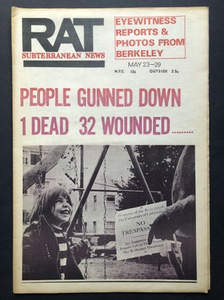 Item #H28149 RAT Subterranean News, Vol. II no. 10, May 23-29, 1969 (underground lefty...