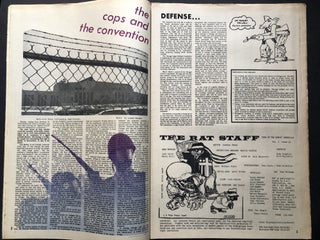 RAT Subterranean News, Vol. I no. 14, August 23-September 5 1968 (underground lefty newspaper)-- Chicago Convention number