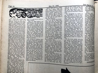 Los Angeles Free Press, Vol. 6 #254, May 30 - June 5, 1969 - all two parts