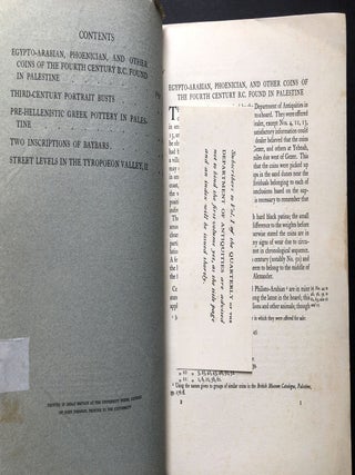 The Quarterly of the Department of Antiquities in Palestine, Vol. II no. 1, 1932