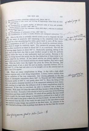 The Potter's Technique at Tell Beit Mirsim, Particularly in Stratum A -- Kelso's own annotated copy