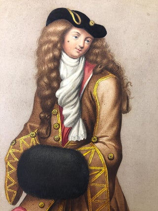 Memoirs of Count Grammont, Vol. I only (1811 LP edition extra-illustrated including original painting by George Perfect Harding)