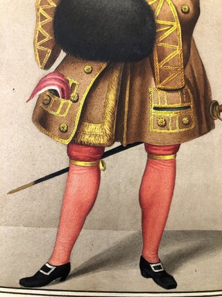 Memoirs of Count Grammont, Vol. I only (1811 LP edition extra-illustrated including original painting by George Perfect Harding)
